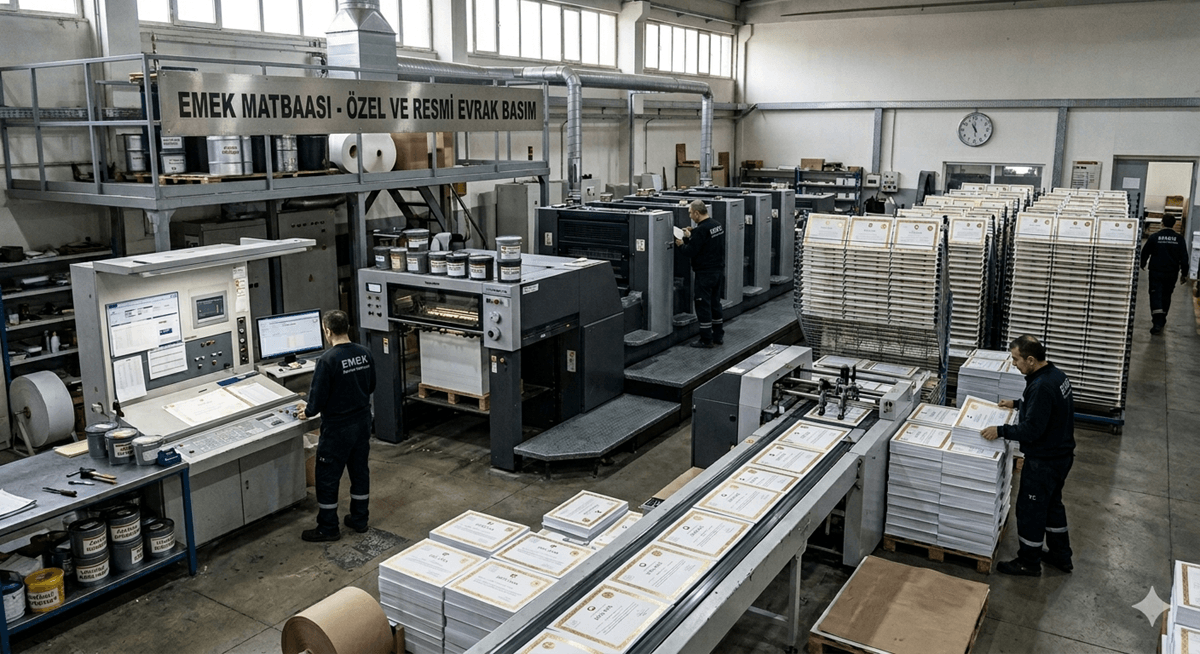 Diploma Matbaası — Profesyonel Baskı Tesisi